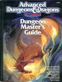 Dungeon Master Guide para AD&D 2nd Edition