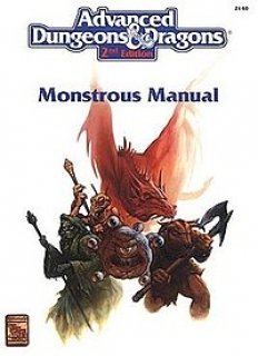 Monstrous Compendium para Advanced Dungeons & Dragons 2nd Edition